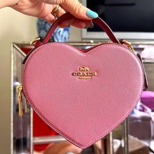 Coach heart bag